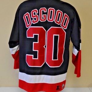 DETROIT RED WINGS STARTER MED JERSEY CHRIS OSGOOD